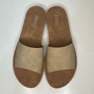 ATHMILE Women's Flats Banded Sandals size 8